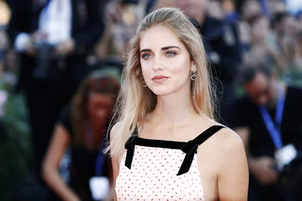 블로거 Chiara Ferragni — 스톡 사진