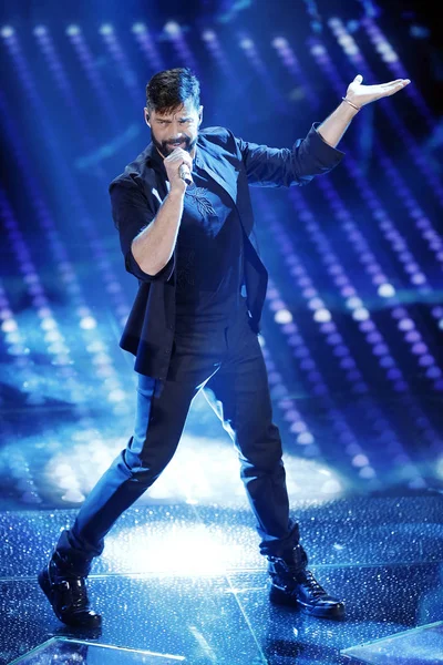 Singer Ricky Martin — Stock Photo, Image
