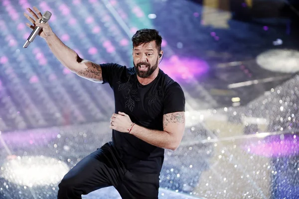 Sänger ricky martin — Stockfoto