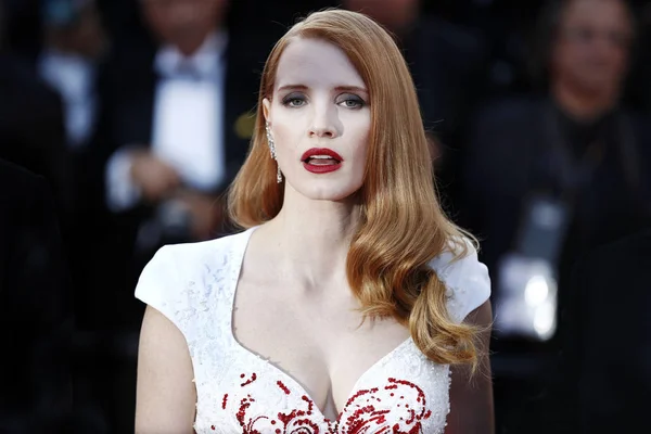 Actriz Jessica Chastain — Foto de Stock