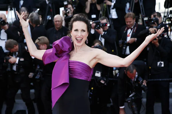 Sinema oyuncusu Andie Macdowell 
