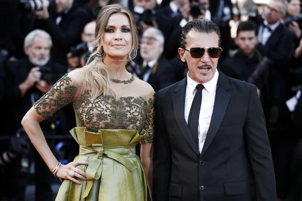 Antonio Banderas, Nicole Kimpel — Foto Stock