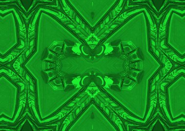 Soyut Arkaplan Kavramsal Düzen Simetrik Dekoratif Dekoratif Kaleydoskop Hareketi Geometrik Çember ve Yıldız Fraktal Şekilleri