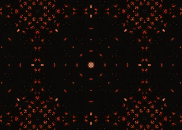 Kaleidoscope Geometric Abstract Fractal Background — Stock Photo, Image