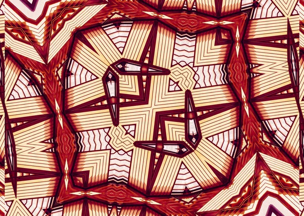 Αφηρημένη Έννοια Φόντου Συμμετρικό Μοτίβο Διακοσμητική Διακοσμητική Κίνηση Καλειδοσκόπιο Γεωμετρικός — Φωτογραφία Αρχείου