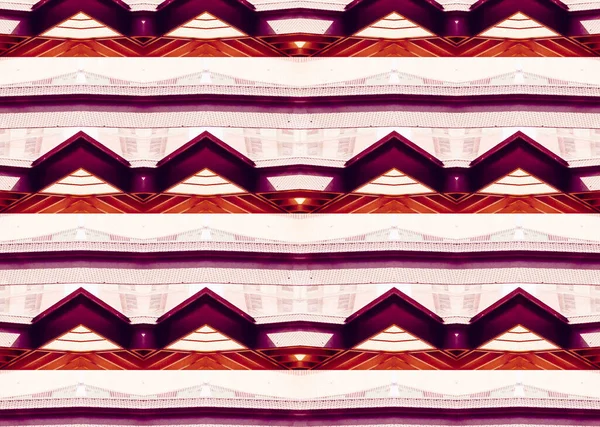 Αφηρημένη Έννοια Φόντου Συμμετρικό Μοτίβο Διακοσμητική Διακοσμητική Κίνηση Καλειδοσκόπιο Γεωμετρικός — Φωτογραφία Αρχείου