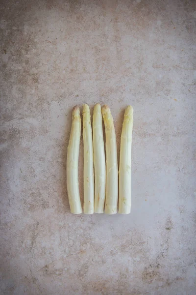 Bunch White Asparagus — Stock Photo, Image