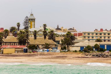 Dalgalar ve Swakopmund Alman sömürge kasaba, namı sahil şeridi