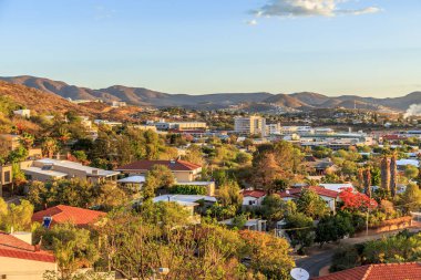 Windhoek zengin resedential alan çeyrek mounta ile tepelerde