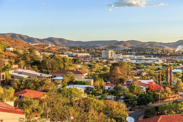 Windhoek zengin resedential alan çeyrek mounta ile tepelerde