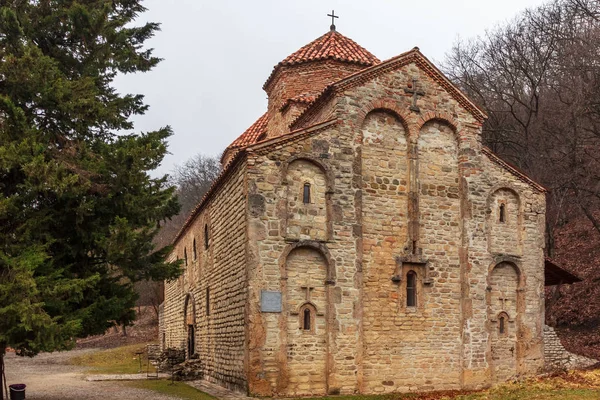 Kvelacminda oude Viii eeuwse kerk, Gurdjaani, Kaheti, Georgië — Stockfoto