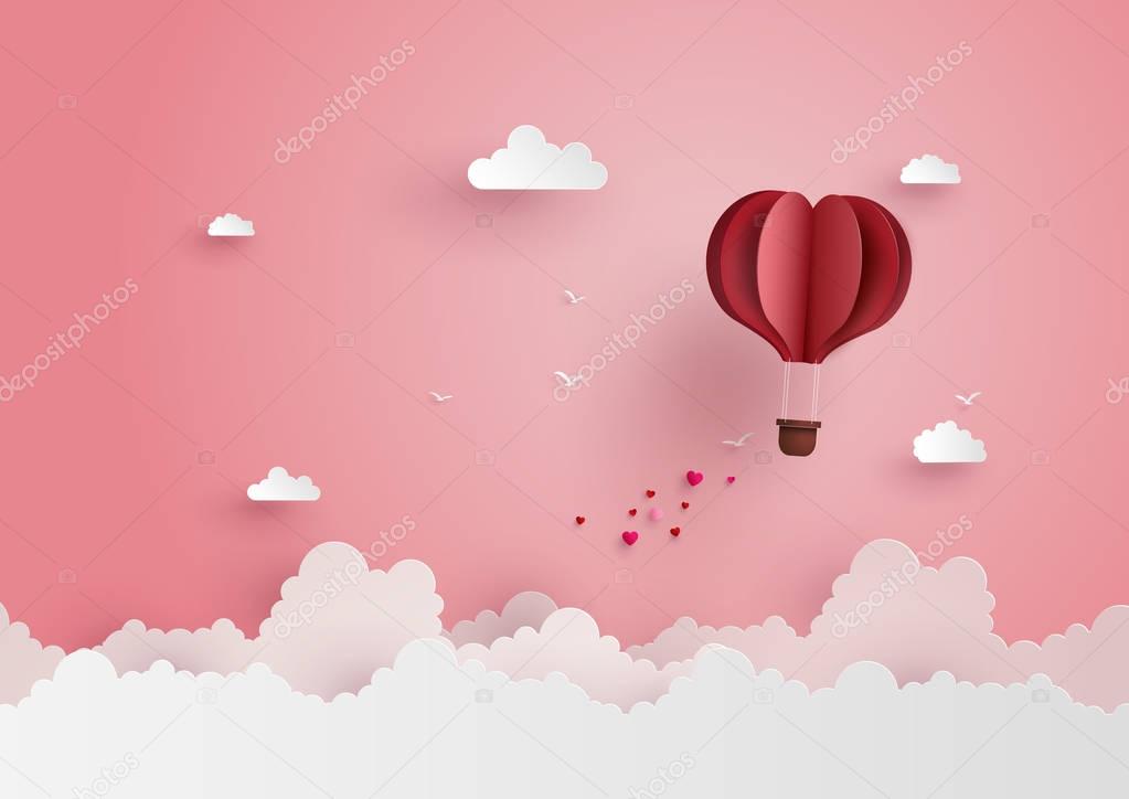 Illustration of love and valentine day.