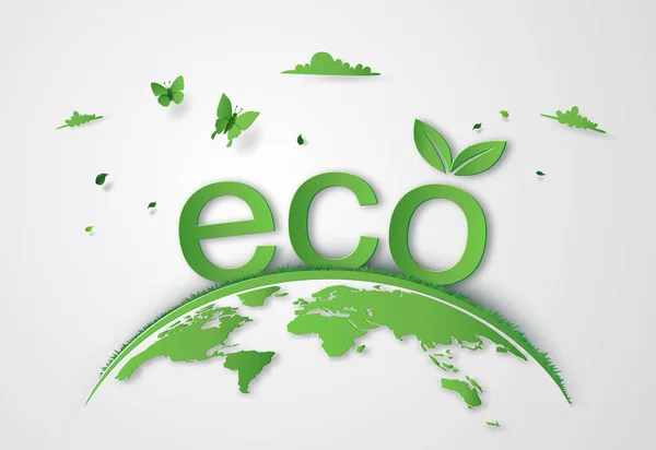 Eco concept — Stock Vector