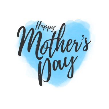 Mutlu anneler günü hat ve yazı tasarımı 