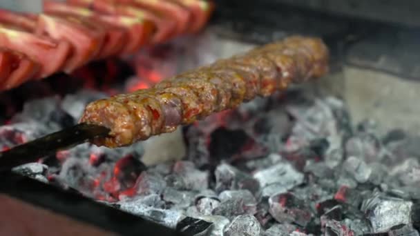 Menù Turco Kebab Della Cucina Turca — Video Stock