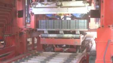 kaldırım taşı fabrikası ve çalışma makinesi