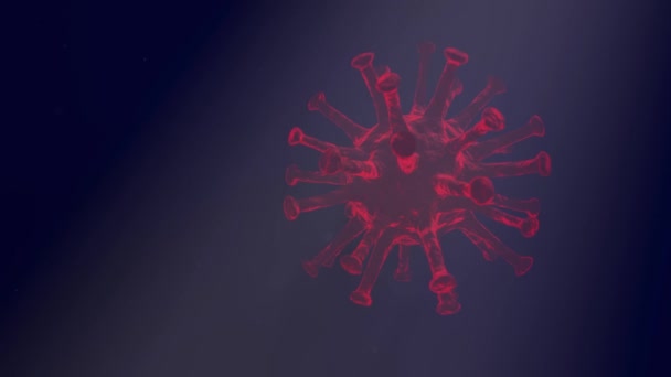 Covid Coronavirus Sarc Cov Infección Pandemia Vacuna Virus Epidemia Laboratorio — Vídeos de Stock