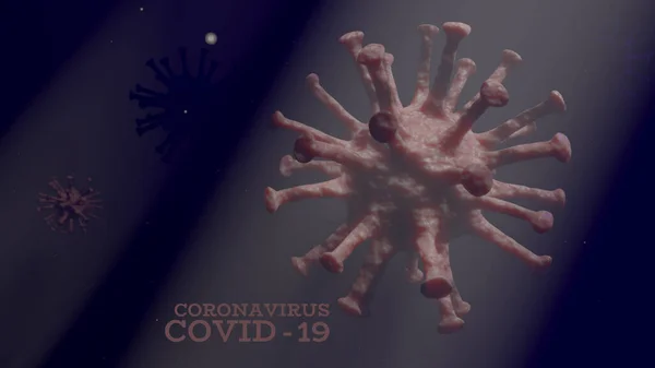 Infezione Covid Coronavirus Sarc Cov Epidemia Virus Vaccinale Pandemico Medicina — Foto Stock