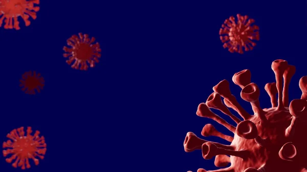 Infezione Covid Coronavirus Sarc Cov Epidemia Virus Vaccinale Pandemico Medicina — Foto Stock