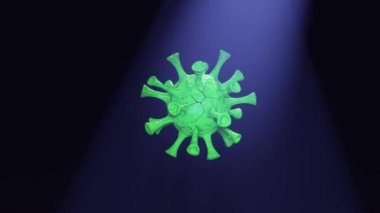 Covid - 19 koronavirüs sarc-cov-2 enfeksiyonu salgın aşı salgını laboratuvar tıbbı hücre sağlığı arka plan tıbbı 3D