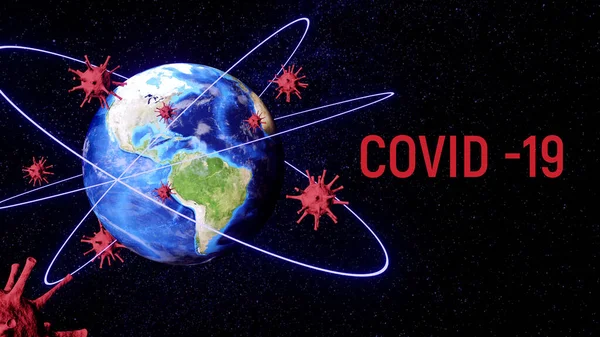 Covid Coronavirus Sarc Cov Infection Pandemic Virus Epidemi Virus Virus — Stok Foto
