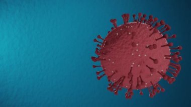 Covid - 19 koronavirüs sarc-cov-2 enfeksiyonu salgın aşı salgını laboratuvar tıbbı hücre sağlığı arka plan tıbbı 3D 