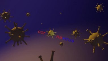 Covid - 19 koronavirüs sarc-cov-2 enfeksiyonu salgın aşı salgını laboratuvar tıbbı hücre sağlığı arka plan tıbbı 3D 