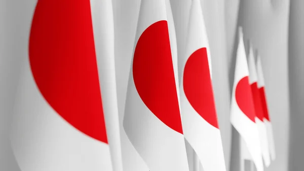 Conferencia Prensa Del Primer Ministro Japón Concepto Política Japón Tribuna — Foto de Stock