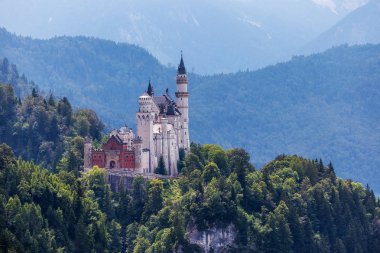 Almanya 'da Neuschwanstein Kalesi
