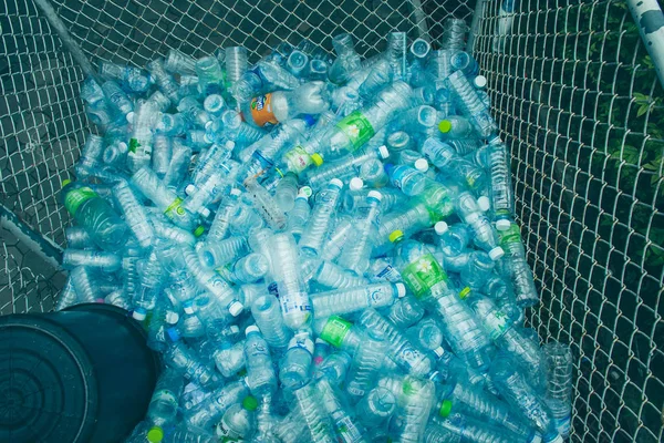 The plastic bottles for recycling. — Stock Photo, Image