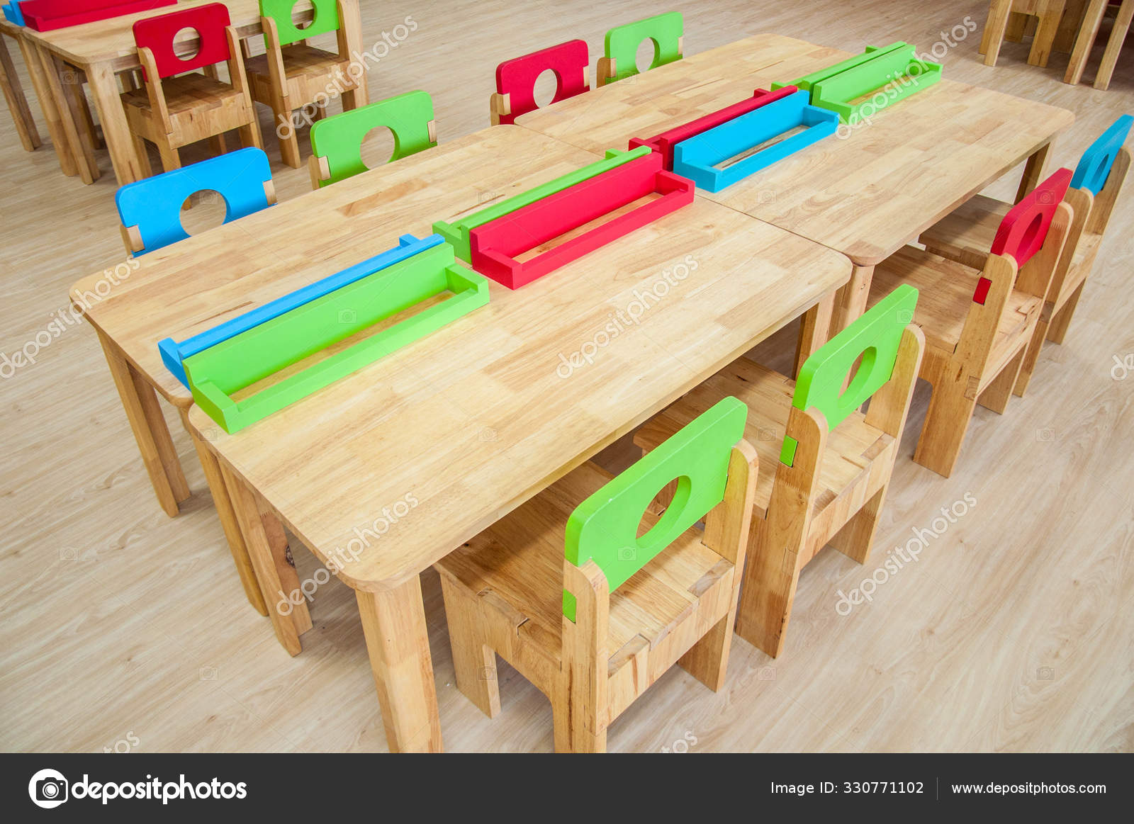 kindergarten desks
