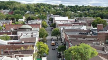 Hudson New York 'taki Annandale Havalimanı. 