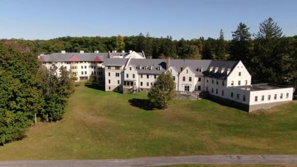 Aérea Bard College Nueva York — Vídeos de Stock