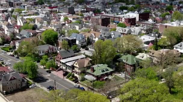 Nuevo Jersey Aéreo Hudson River — Vídeo de stock