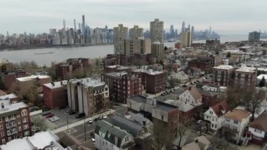 River Road Nj Hudson County Bergen 'deki liman havalimanı.