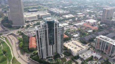 Şehir merkezindeki Denton Teksas havacılığı