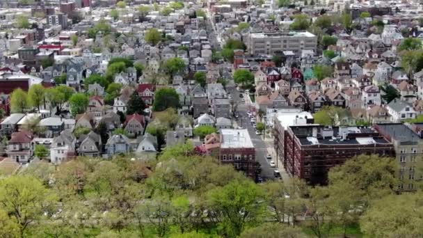 Nuevo Jersey Aéreo Hudson River — Vídeos de Stock