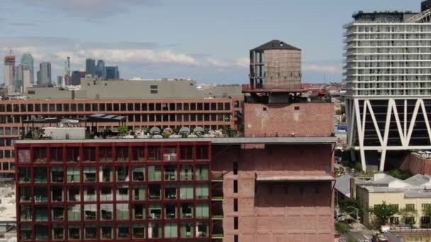 Video Williamsburg Brooklyn Arhitecture — Stock video