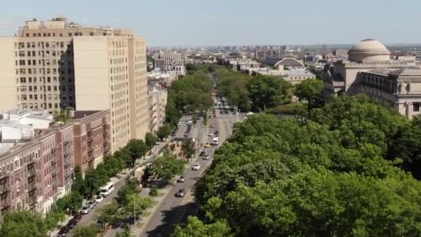 Aerial Brooklyn New York — стоковое видео