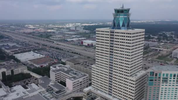 Şehir Merkezindeki Denton Teksas Havacılığı — Stok video