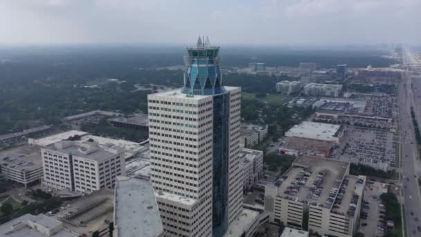 Denton Texas Belvárosának Levegője — Stock videók