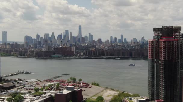 Аеропорт Манхеттена Нью Йоркського Міста — стокове відео