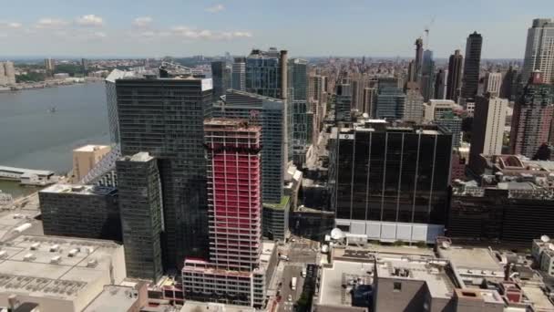 Antenne Manhattan Ville New York — Video