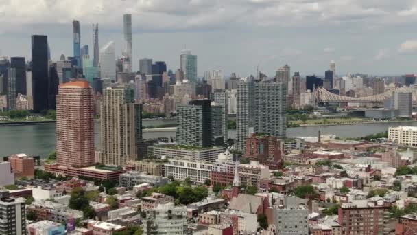Antena Manhattan Cidade Nova Iorque — Vídeo de Stock