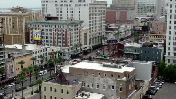 Vanuit Lucht Van New Orleans Louisiana — Stockvideo