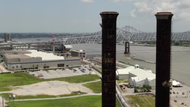 Antenna New Orleans Louisiana — Video Stock