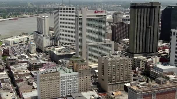 Antenne Neuer Orleaner Louisiana — Stockvideo