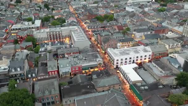 Vanuit Lucht Van New Orleans Louisiana — Stockvideo