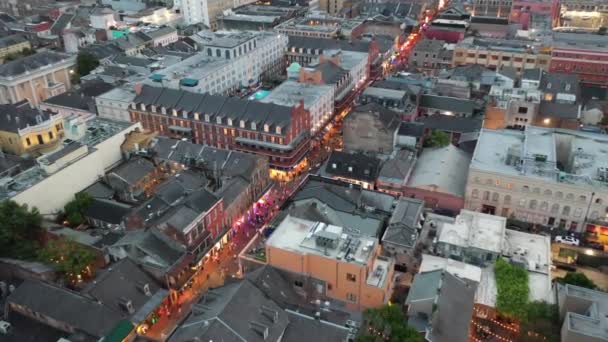 Aerial New Orleans Louisiana — Stock Video