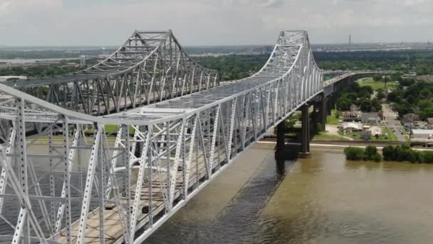 Antena Nuevos Orleans Louisiana — Vídeo de stock